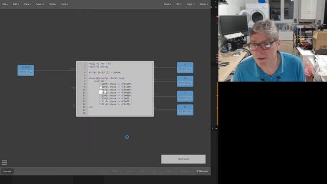 IceStudio (and nMigen) FPGA Stepper basics part 2 смотреть онлайн