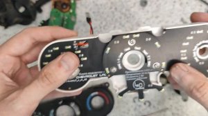 Установка платы подсветки печки Chevrolet Lacetti/Daewoo Gentra