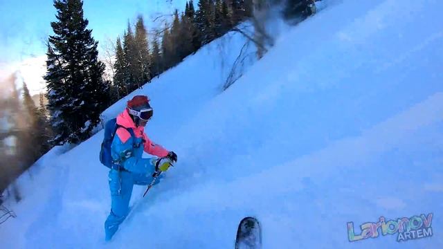 Фрирайд. Алтайские Альпы. Восточный Казахстан. Река Тесная смотреть онлайн