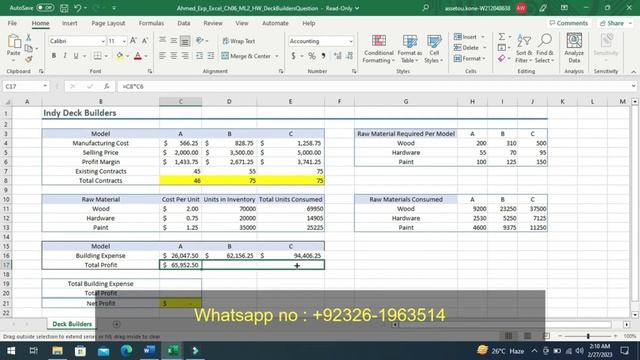 Exp19_Excel_Ch06_ML2_Deck_Builders | Exp19 Excel Ch06 ML2 Deck Builders смотреть онлайн