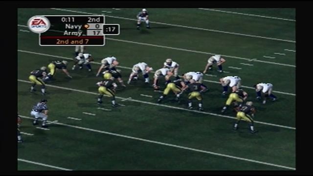 NCAA football 2005 rivalry game - Navy Midshipmen vs Army Black Knights смотреть онлайн