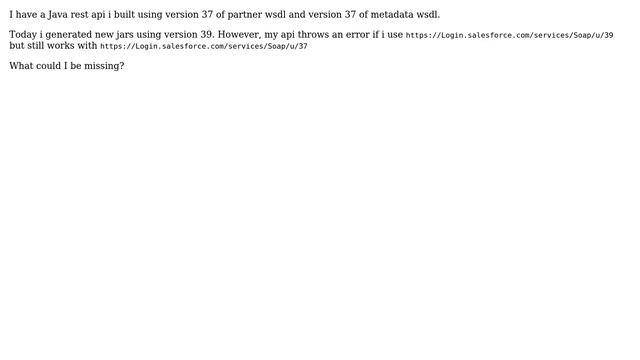 Salesforce: SOAP Login Error: com.sforce.ws.ConnectionException: unable to find end tag at смотреть онлайн