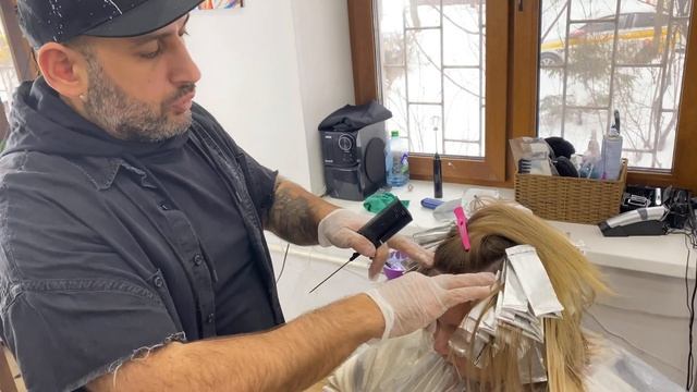 Сложное окрашивание пошагово смотреть онлайн