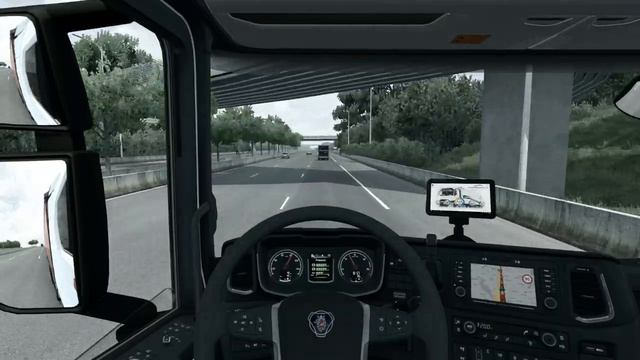 [ ETS 2 1.45 ] ILE DE FRANCE MAP | SCANIA NG 440 | REALISTIC DRIVING смотреть онлайн