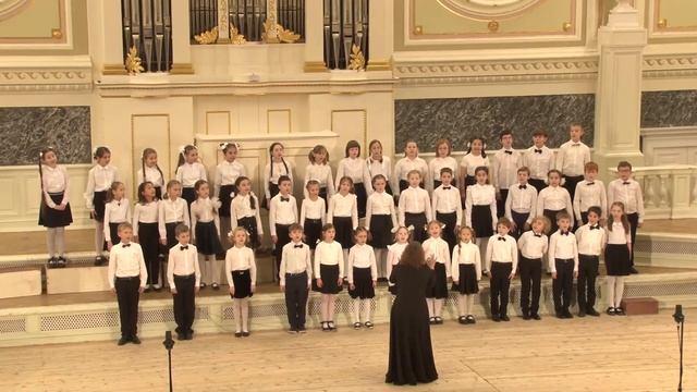 муз. В. Бровко "На золотом крыльце сидели..." из цикла "Пять считалок для детского хора" смотреть онлайн