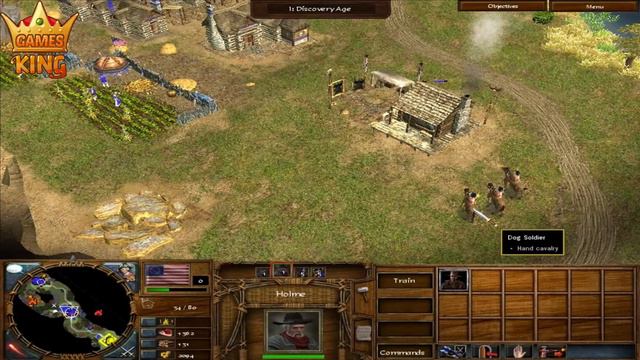 Age of Empires 3 The WarChiefs level #9 HD اللعبه الاستراتيجيه الرائعه المرحله التاسعه смотреть онлайн