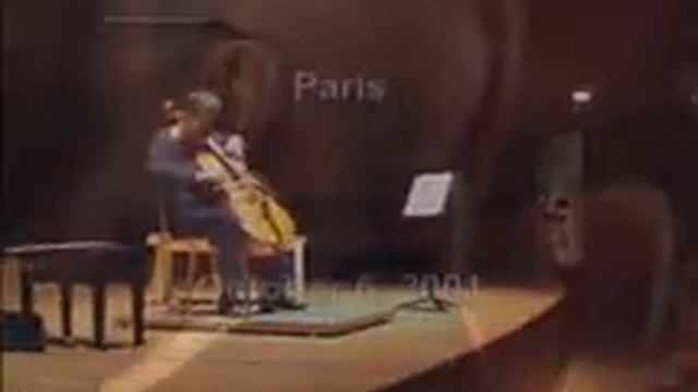 The Polyphonic Cello: Presentation of BACH.Bow in Paris (1) смотреть онлайн