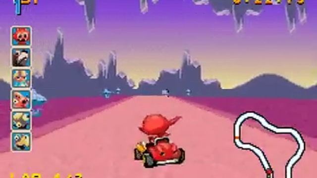GBA - Cocoto Kart Racer смотреть онлайн