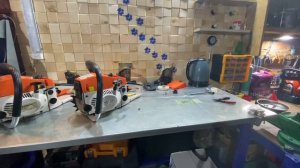 STIHL MS 660 бензопила для начинающих. Три пилы за недорого ?.