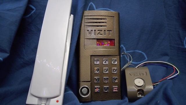 звуки домофона Vizit БВД SM101 новый домофон Vizit подарки от Деда мороза