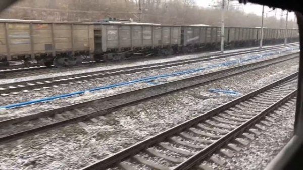 Trans-Siberian Railway Winter Journey - part 1: Vladivostok - Belogorsk on Train № 007НЭ