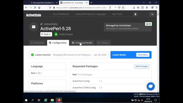 超簡単! ActivePerlをWindows Serverにインストール смотреть онлайн
