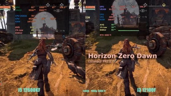 i5 12600 kf vs i3 12100f in 2023