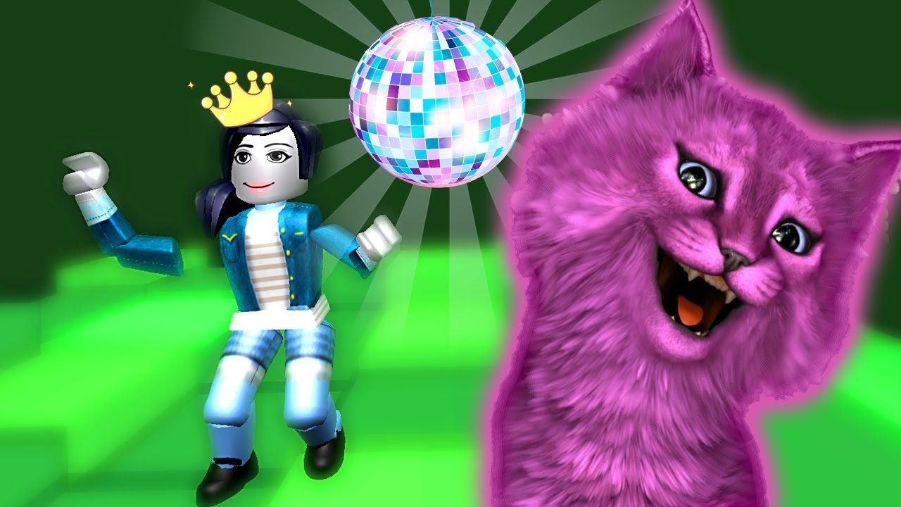 ROBLOX ПРИНЦЕССА и КОТЕНОК АБИ на ТАНЦАХ в КЛУБЕ ИГРА РОБЛОКС для ДЕТЕЙ и МАЛЫШЕЙ #87 смотреть онлайн