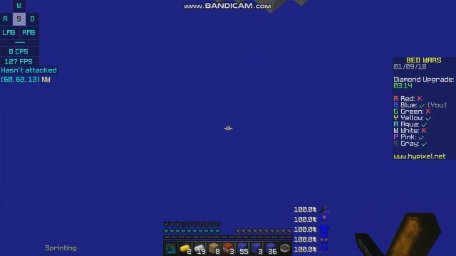 EASY EXPERIENCE!!! - HYPIXEL BEDWARS #2 смотреть онлайн