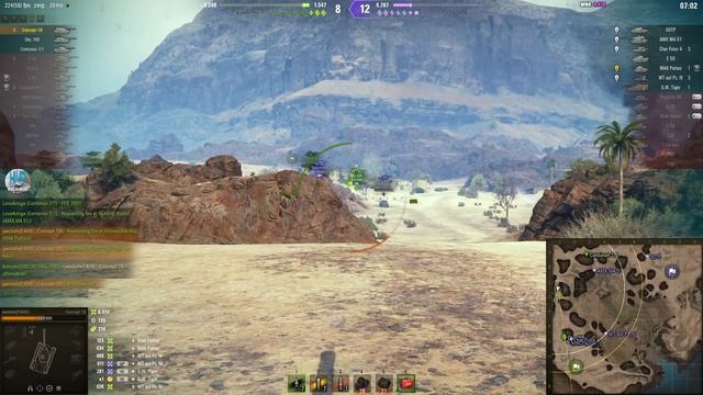Concept 1B: New Tank Damage Record [FAME] - World Of Tanks