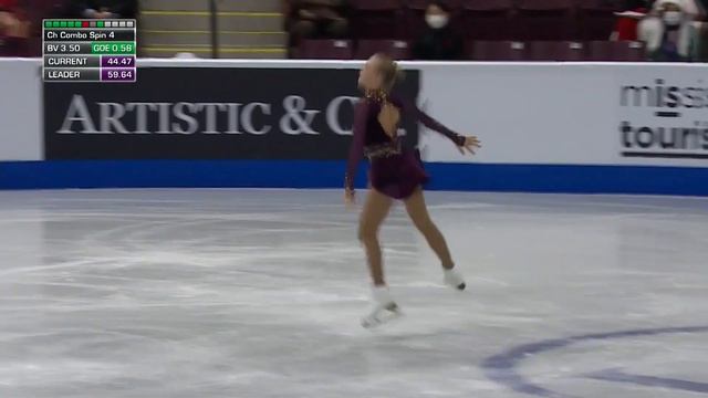 Niina PETROKINA (EST) | Women Free Skating | Mississauga 2022 | #GPFigure смотреть онлайн