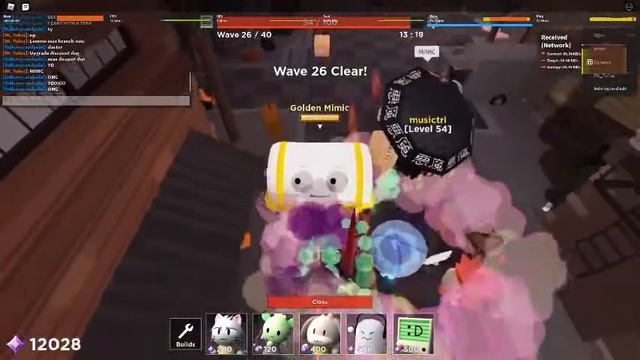 Big mimic! (roblox tower heroes) смотреть онлайн