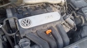 фольксваген джетта 2006 FSI  почему такой звук у мотора!?