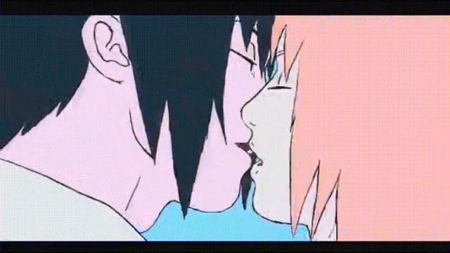 Саске и Сакура Береги любовь