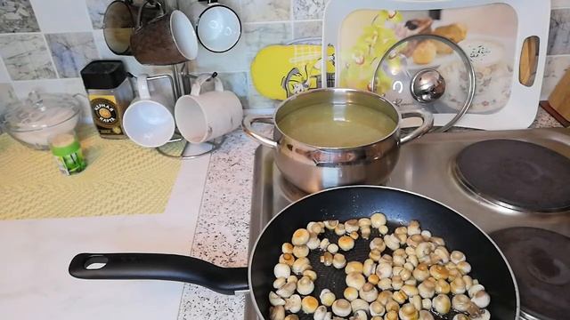 Грибной суп. Самый быстрый и оригинальный рецепт#едаэтоискусство