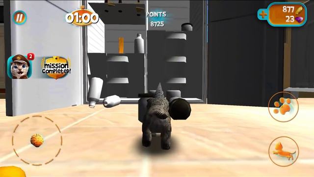 Плохой котенок 3D небольшие игры заботы о животных котенка для ребенка - малыши детей геймплея смотреть онлайн