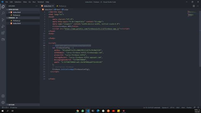Sistema de Crud con firebase y Javascript смотреть онлайн