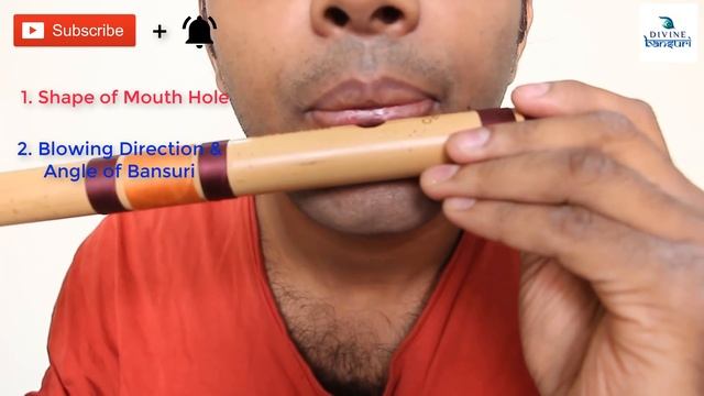How to Blow Correctly & Produce Sound in Flute बांसूरी कैसे बजाये और ध्वनि का उत्पादन Divine Bansur смотреть онлайн