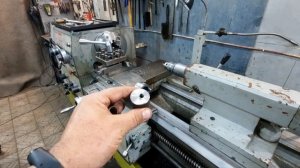 Замок простейший на токарном!