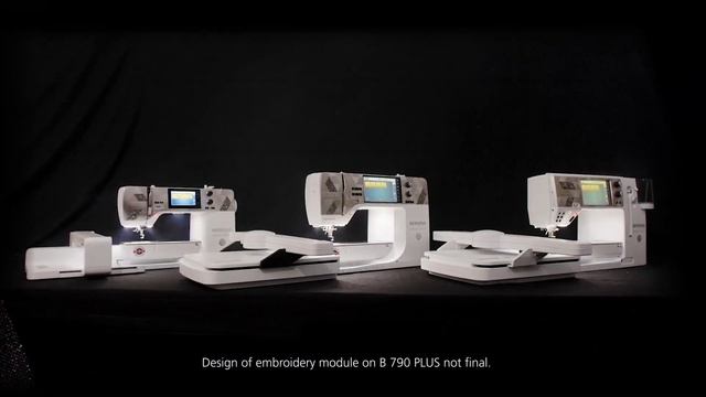 BERNINA presents the B 590, B 790 PLUS and B 880 PLUS Crystal Edition смотреть онлайн