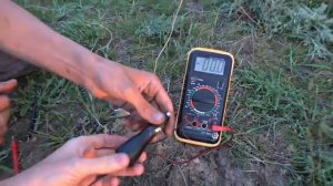 ✅Зарядка электричеством под высоковольтной ЛЭП наведёнными токами