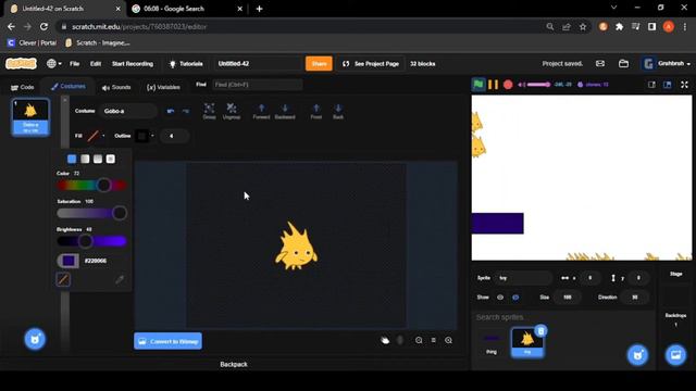 I made a game in 10 MINUTES! смотреть онлайн