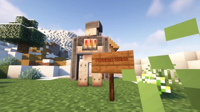 Ресурспаки для майнкрафт 1.19 / Лучшие ресурспаки 1.19.4 / Golems Galore 1.19 смотреть онлайн