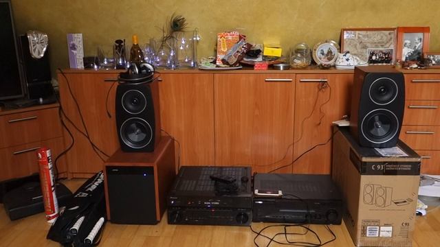 Jamo C93 speakers + Jamo 250 SUB + Pioneer VSX-LX50 смотреть онлайн