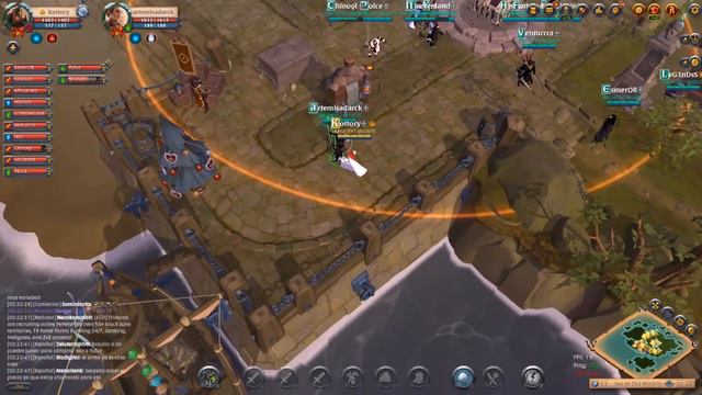 ALBION ONLINE | BATALLA DE NIEVE CON LOS CHICOS смотреть онлайн