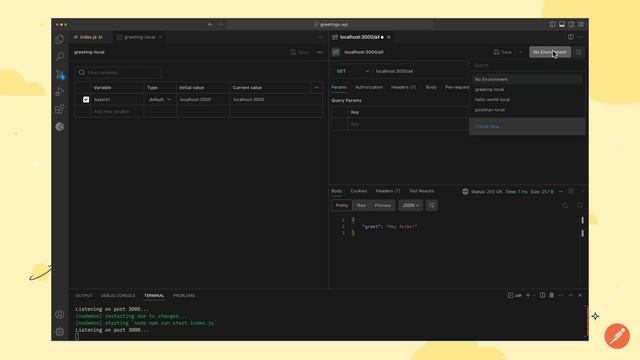 Postman's VS Code Extension смотреть онлайн