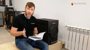 Гибрид котла и печки для отопления частного дома.