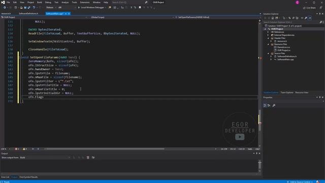ОКНО ВЫБОРА ФАЙЛА - C++ WINAPI ЧАСТЬ #7 смотреть онлайн