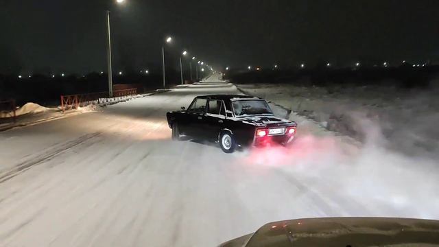 Дрифт На Жигулях / Зимний Дрифт / Дрифт под фонк