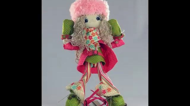 Кукла "Лыжница" смотреть онлайн