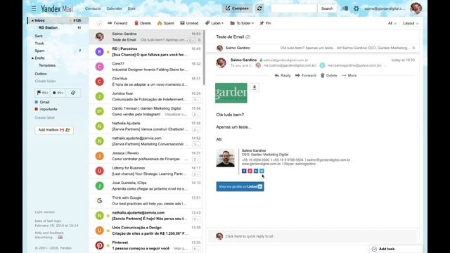 Tutorial email Yandex смотреть онлайн