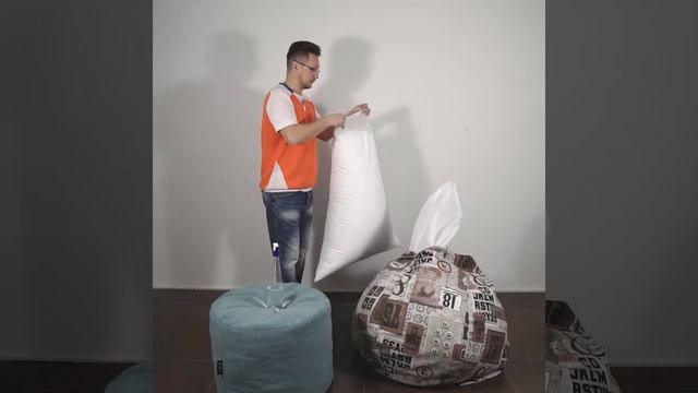 Кресло мешок как наполнить: всего за 2 минуты!! смотреть онлайн