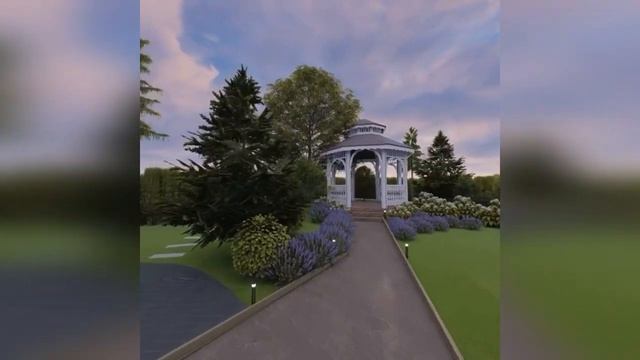 Проект мечты Ландшафтный дизайн участка в Lumion Ландшафтный дизайн проект нашего ученика. смотреть онлайн