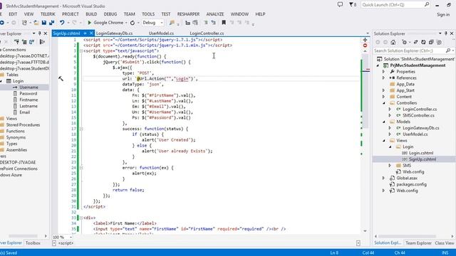 3 Data Submission Using AJAX and ASP NET MVC смотреть онлайн