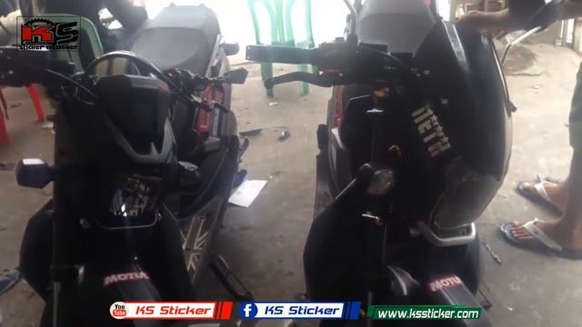 Honda Zoomer X (VS) Zoomer X new modified Sticker смотреть онлайн