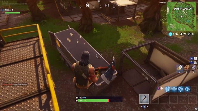 Playing with a controller V2(Fortnite Battle Royale) смотреть онлайн