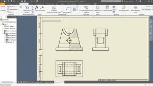 Autodesk Inventor. Урок №11. Создаем чертеж.