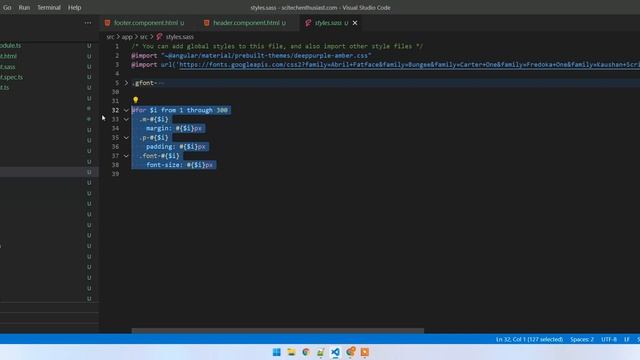 Sass Quick Peek | Dynamic css class names смотреть онлайн
