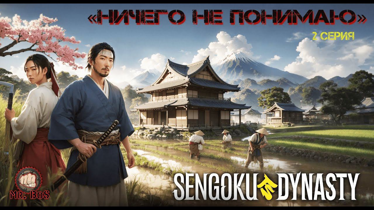 Sengoku Dynasty ЗАВЕЛИ ЖЕНУ ПОСТРОИЛИ МАСТЕРСКУЮ серия 2