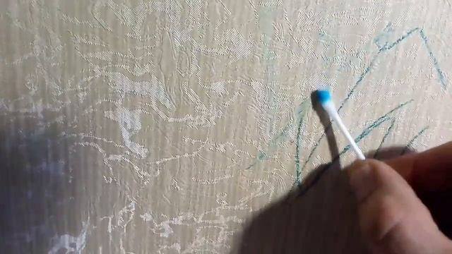 Как удалить фломастер с обоев